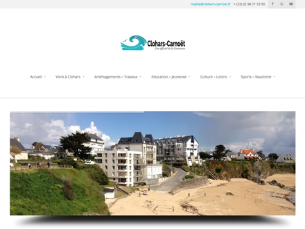 Mairie Clohars Carnoet Finistere Bretagne