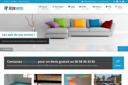 Resinartex sols resine beton cire Mapei