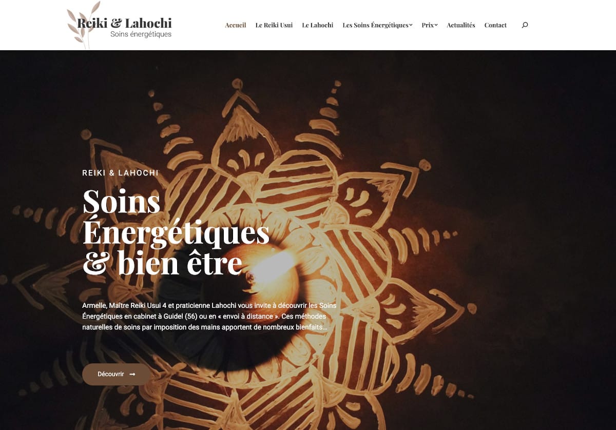 client armelle-reiki-lahochi-site-internet